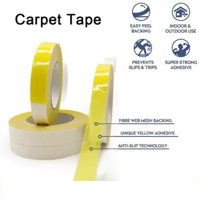 Double Sided Yellow Adhesive Tape